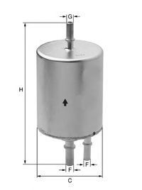 UNIFLUX FILTERS xb338 -  Топливный фильтр